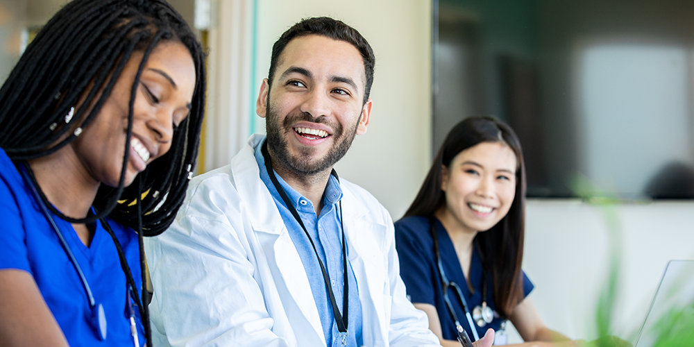 first medical staff meeting
